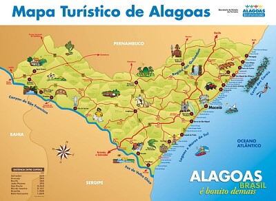 Mapa de Alagoas jigsaw puzzle