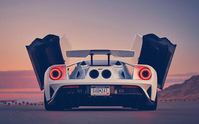 ford gt white