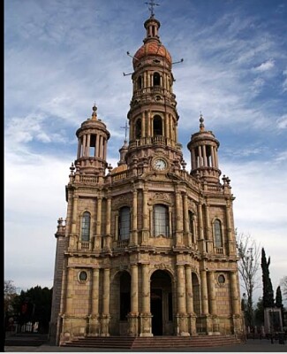 Templo de San Antonio en Ags. De Refugio Reyes jigsaw puzzle