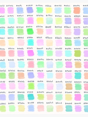 Pastel Color Swatches