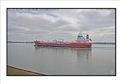 Algonorth in the St. Clair River in Marine City