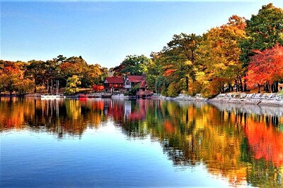 peaceful lake