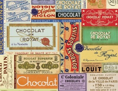 Vintage French Chocolates jigsaw puzzle