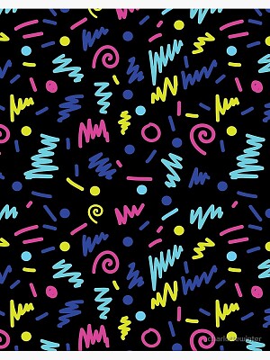 bright shapes, designs