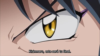 moroha le dice a kirinmaru que es su final hanyo no yashahime