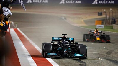 2021 Lewis Hamilton at Bahrain Grand Prix