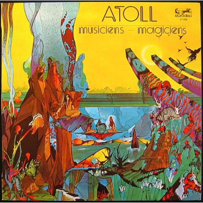 פאזל של Atoll - Musiciens-Magiciens front sleeve
