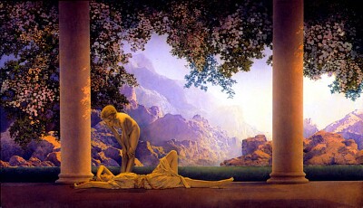 Maxfield Parrish - Daybreak (1922)