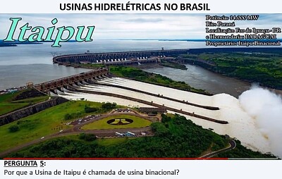 פאזל של UHE Itaipu