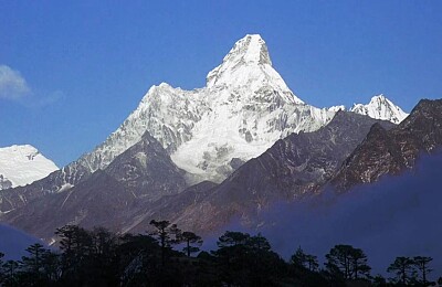 snowy peaks