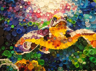 Bottle Cap Turtle jigsaw puzzle