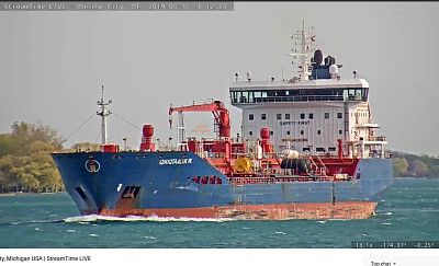 m/t Qikiqtaaluk W  northbound St Clair River