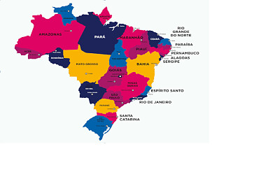 jogo kaua mapa Brasil jigsaw puzzle
