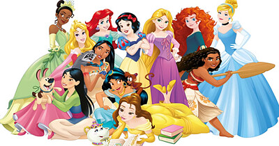 פאזל של Princesas Disney