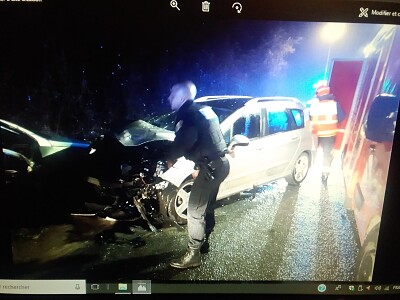 Crash de ma 308 sw /1