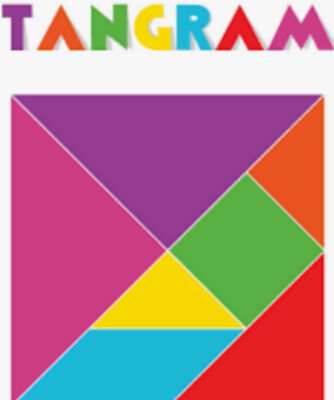 Tangram jigsaw puzzle