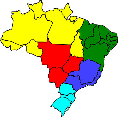 brasil regiões jigsaw puzzle