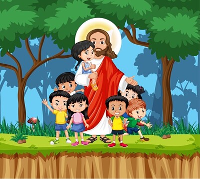 JESUS Y LOS NIÑOS