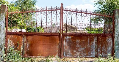 Portão Enferrujado