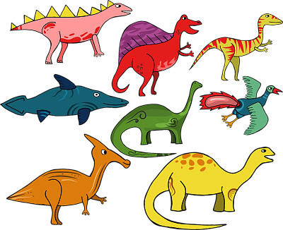 פאזל של Dinossauros