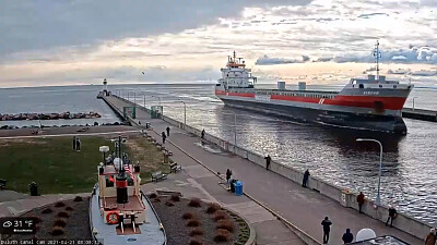 Saltwater Ship Eeborg at Duluth