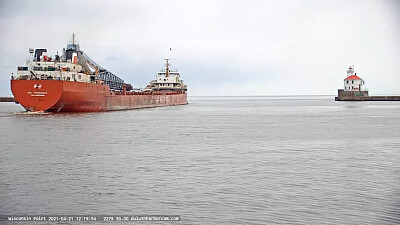 CSL Tadoussac Freighter at Superior