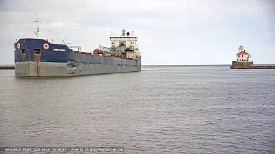 Algoma Transport Freighter at Superior jigsaw puzzle