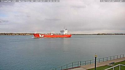 Saltwater Tanker Iver Bright at Marine City