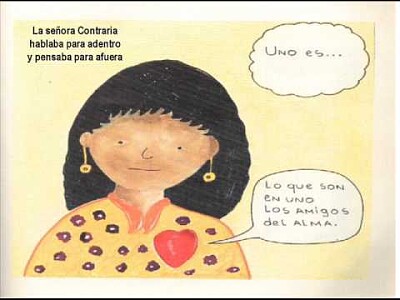 La señora contraria