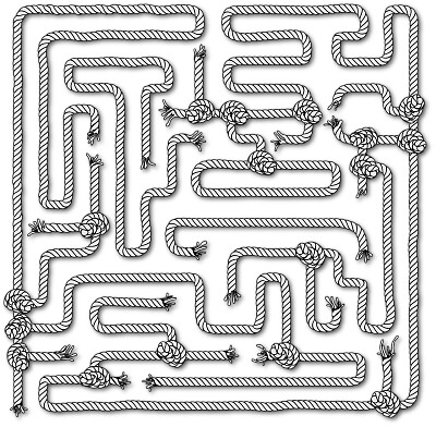 פאזל של maze puzzle