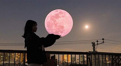 La luna rosa