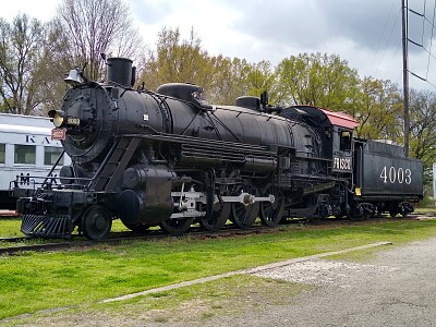 Engine 4003 at the Fort Smith Train Museum, AR jigsaw puzzle