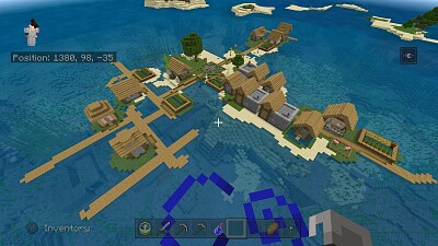 stronghold village island jigsaw puzzle