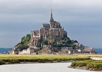 MONT-SAINT-MICHEL, NORMANDY, FRANCE