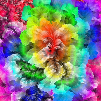 explosion of colors jigsaw puzzle