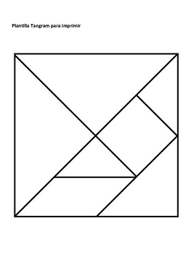 פאזל של tangram