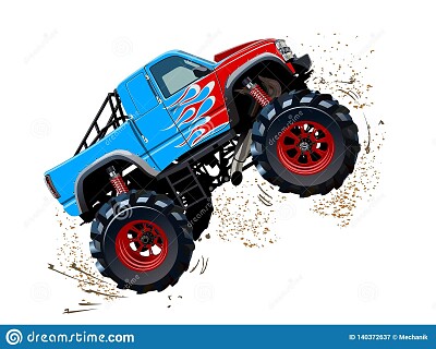 Cartoon Monster Truck 2