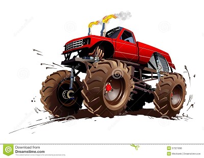 Cartoon Monster Truck 3