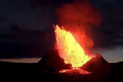 Volcano Iceland jigsaw puzzle