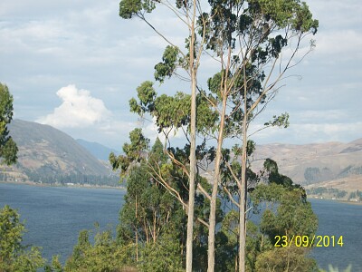 vista de la laguna de pacucha andahuylas peru