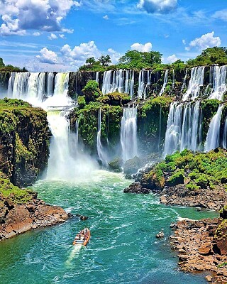 פאזל של cataratas del iguazú