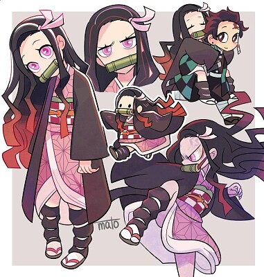 nezuko jigsaw puzzle