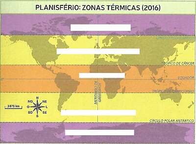 פאזל של As zonas Térmicas da Terra