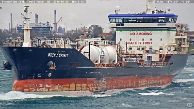 m/t Wicky Spirit northbound to Lake Huron jigsaw puzzle