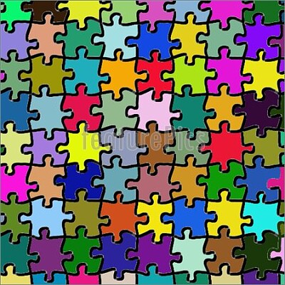 colorful puzzle jigsaw puzzle