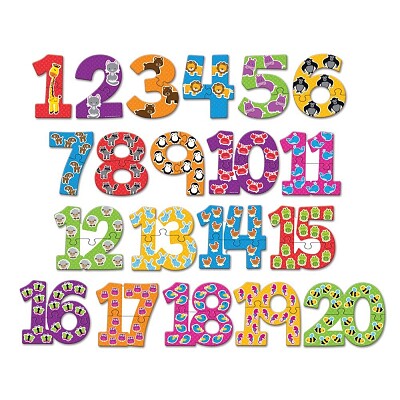 Numerais até 20 jigsaw puzzle