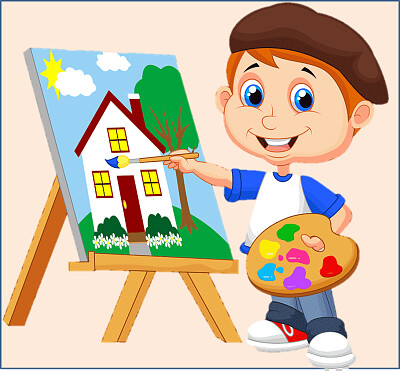 Paint - pintor jigsaw puzzle