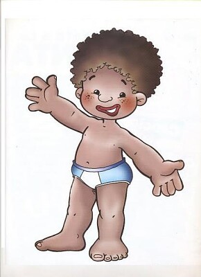 Arma el rompecabezas del cuerpo humano de un niño