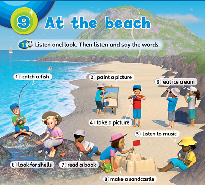 At the beach jigsaw puzzle