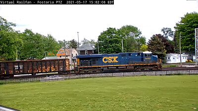 פאזל של CSX-5402  at Fostoria,OH/USA